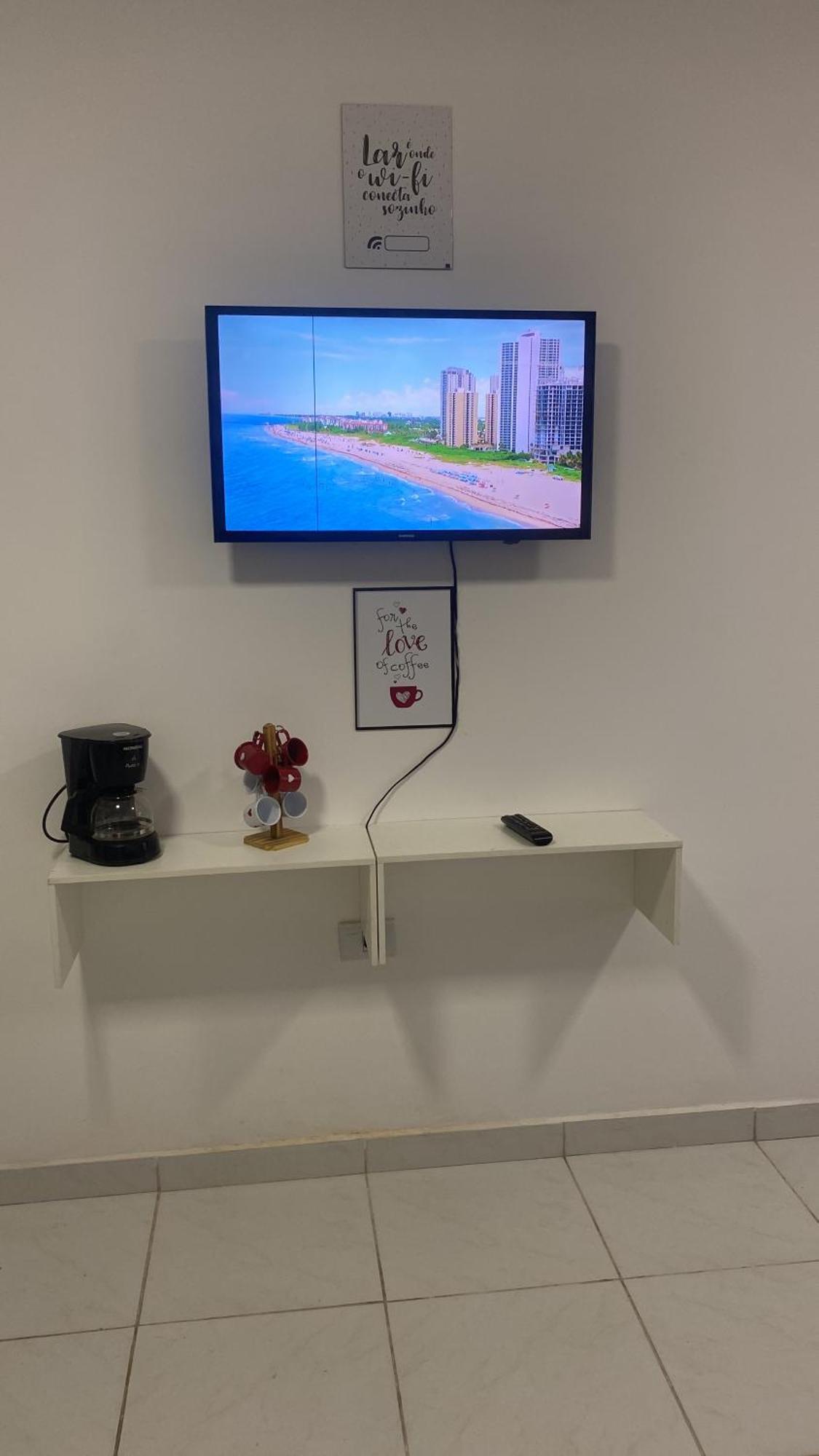 Apartamento Kit Net Pe Na Areia Πράια Γκράντε Εξωτερικό φωτογραφία