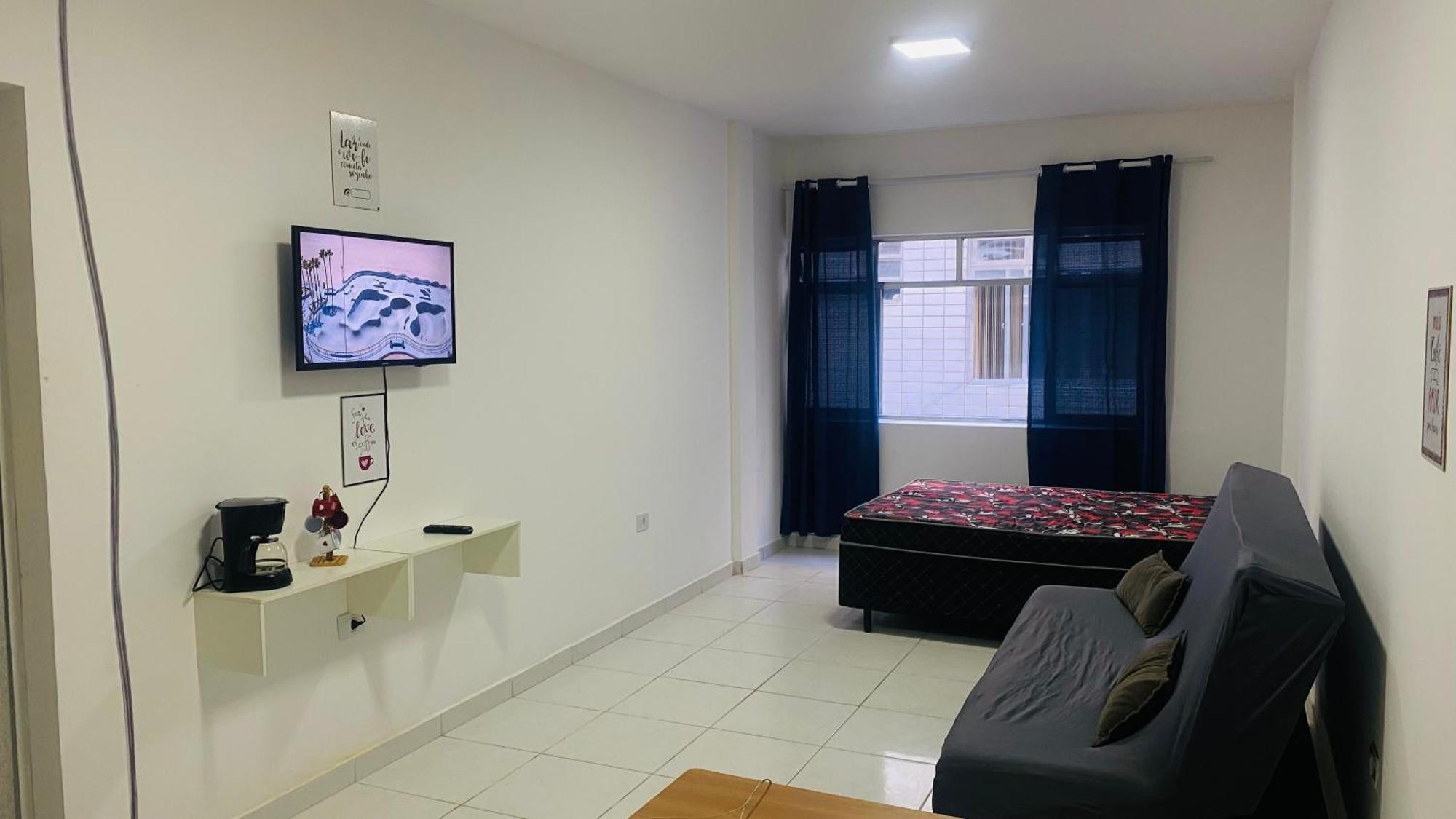 Apartamento Kit Net Pe Na Areia Πράια Γκράντε Εξωτερικό φωτογραφία
